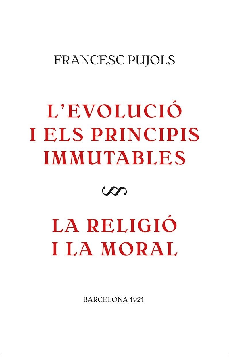 L'evolució i els principis immutables / La religió i la moral | 9788416445561 | Pijols i Morgades, Francesc | Llibres.cat | Llibreria online en català | La Impossible Llibreters Barcelona