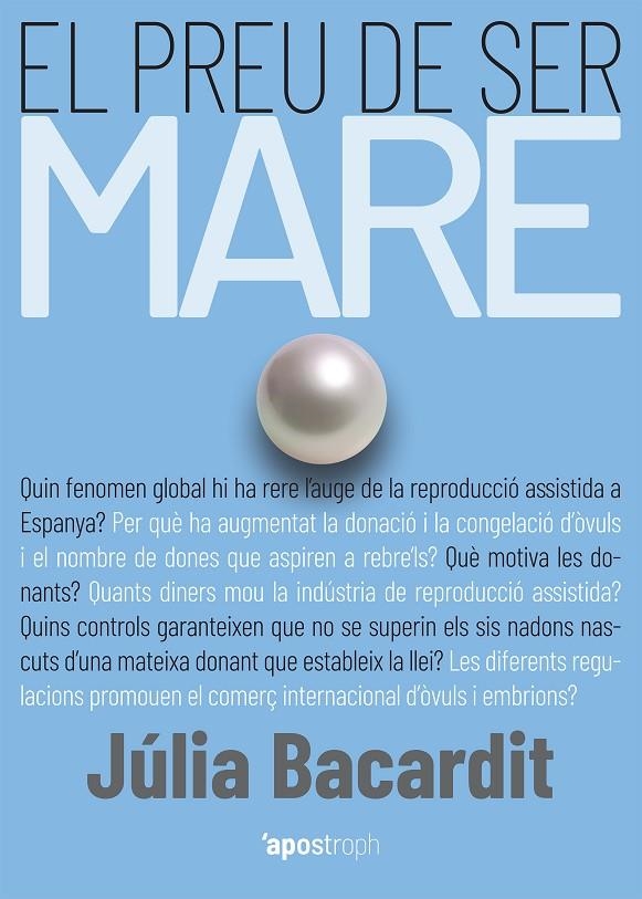 El preu de ser mare | 9788412200584 | Bacardit, Júlia | Llibres.cat | Llibreria online en català | La Impossible Llibreters Barcelona