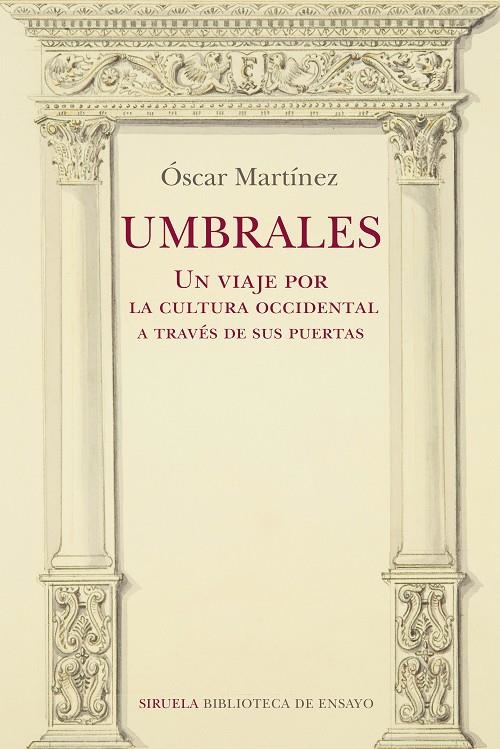 Umbrales. Un viaje por la cultura occidental a través de sus puertas | 9788418708275 | Martínez, Óscar | Llibres.cat | Llibreria online en català | La Impossible Llibreters Barcelona