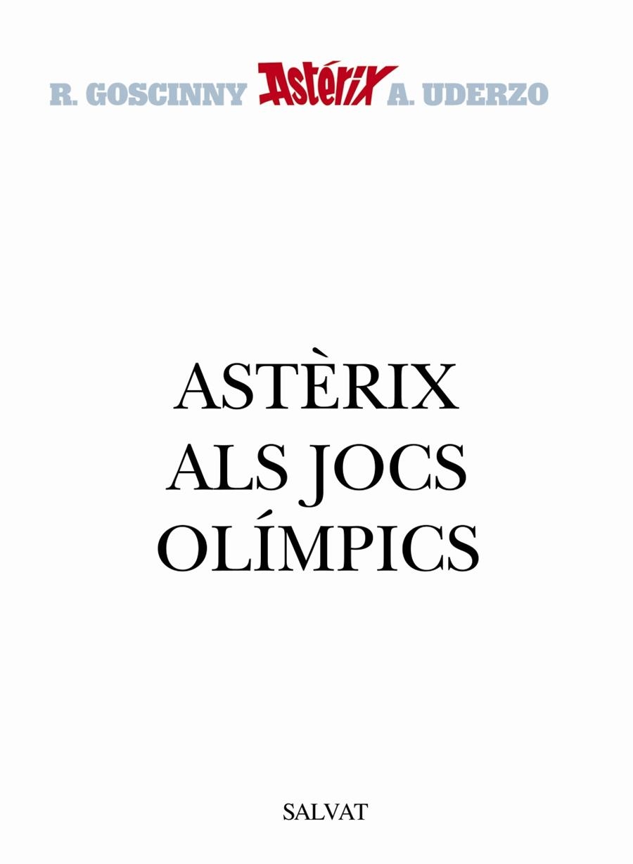 Astèrix als Jocs Olímpics | 9788421677490 | Goscinny, René | Llibres.cat | Llibreria online en català | La Impossible Llibreters Barcelona