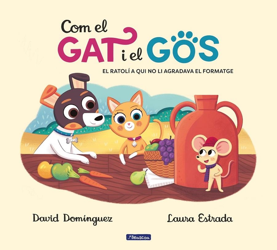 Com el gat i el gos 2 - El ratolí a qui no li agradava el formatge | 9788448859190 | Domínguez, David / Estrada, Laura | Llibres.cat | Llibreria online en català | La Impossible Llibreters Barcelona