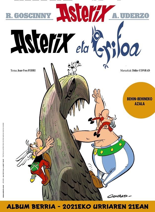 Astérix eta grifoa | 9788469665152 | Goscinny, René / Ferri, Jean-Yves | Llibres.cat | Llibreria online en català | La Impossible Llibreters Barcelona