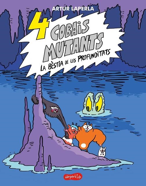 4 cobais mutants. La bèstia de les profunditats | 9788418279782 | Laperla, Artur | Llibres.cat | Llibreria online en català | La Impossible Llibreters Barcelona