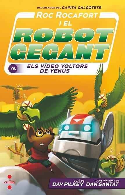 ROC R.3 CONTRA ELS VIDEO VOLTORS DE VENU | 9788466149075 | Pilkey, Dav | Llibres.cat | Llibreria online en català | La Impossible Llibreters Barcelona