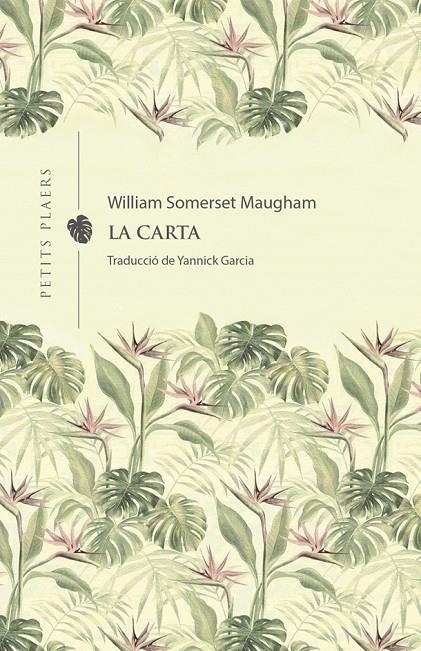 La carta | 9788418908231 | Somerset Maugham, W. | Llibres.cat | Llibreria online en català | La Impossible Llibreters Barcelona