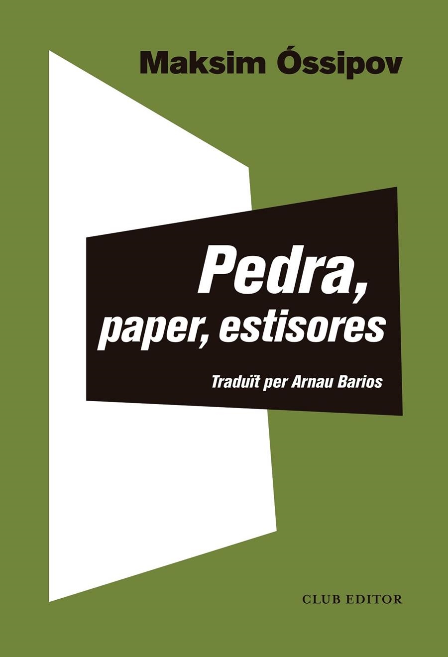 Pedra, paper, estisores | 9788473293266 | Óssipov, Maksim | Llibres.cat | Llibreria online en català | La Impossible Llibreters Barcelona