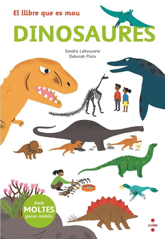 El llibre que es mou: dinosaures | 9788466145497 | Leboucarie, Sandra | Llibres.cat | Llibreria online en català | La Impossible Llibreters Barcelona