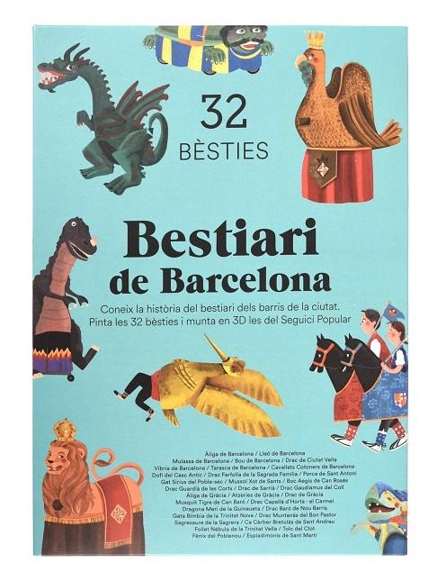 32 bèsties. Bestiari de Barcelona. | 9788491563747 | Alonso Cruzet, Nicolàs/Berloso Clarà, Laia | Llibres.cat | Llibreria online en català | La Impossible Llibreters Barcelona