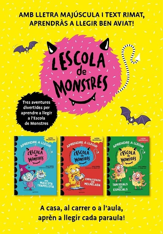 Aprendre a llegir a l'Escola de Monstres - Pack amb els llibres 1, 2 i 3 | 9788419357496 | Rippin, Sally | Llibres.cat | Llibreria online en català | La Impossible Llibreters Barcelona