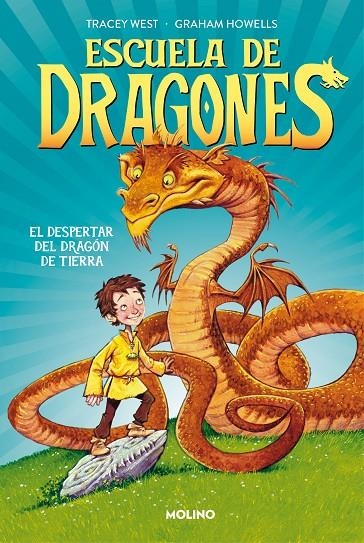 Escuela de dragones 1 - El despertar del dragón de tierra | 9788427224919 | West, Tracey | Llibres.cat | Llibreria online en català | La Impossible Llibreters Barcelona