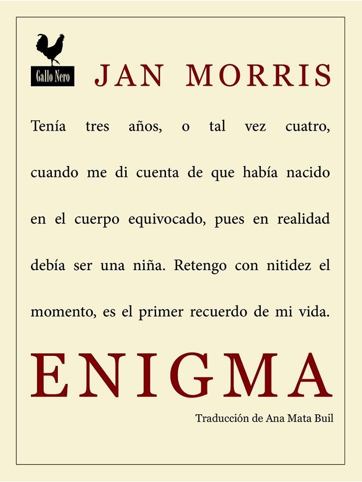 Enigma | 9788419168047 | Morris, Jan | Llibres.cat | Llibreria online en català | La Impossible Llibreters Barcelona