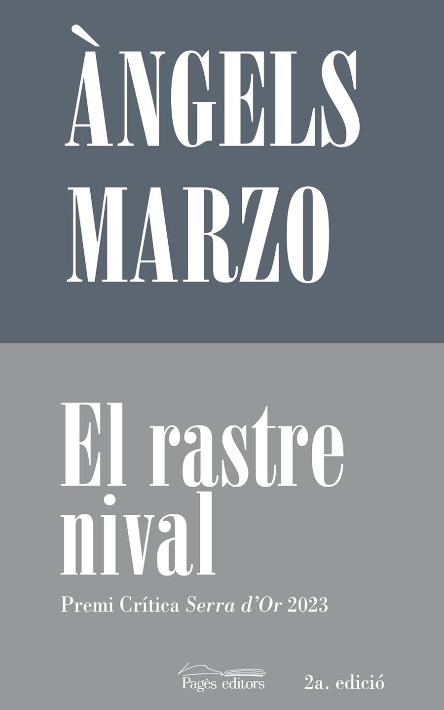 El rastre nival | 9788413033525 | Marzo Torres, Àngels | Llibres.cat | Llibreria online en català | La Impossible Llibreters Barcelona