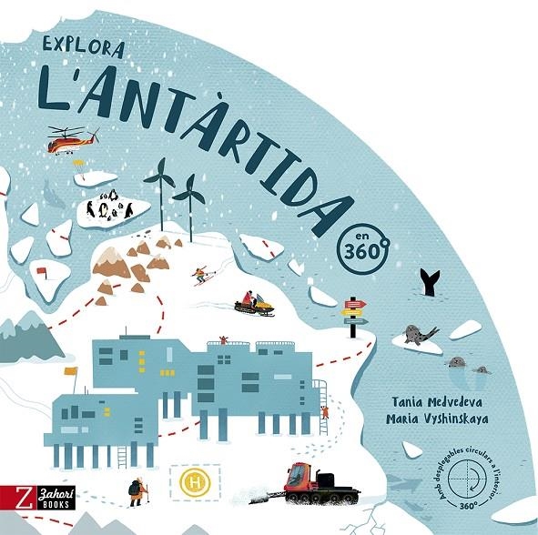 Explora l'Antàrtida en 360º | 9788418830846 | Medvedeva, Tania | Llibres.cat | Llibreria online en català | La Impossible Llibreters Barcelona