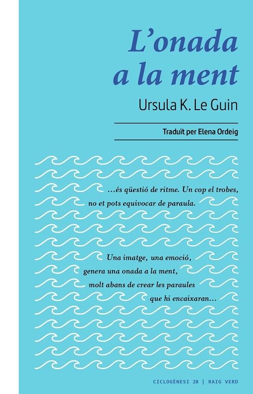 L'onada a la ment | 9788419206862 | Le Guin, Ursula K. | Llibres.cat | Llibreria online en català | La Impossible Llibreters Barcelona