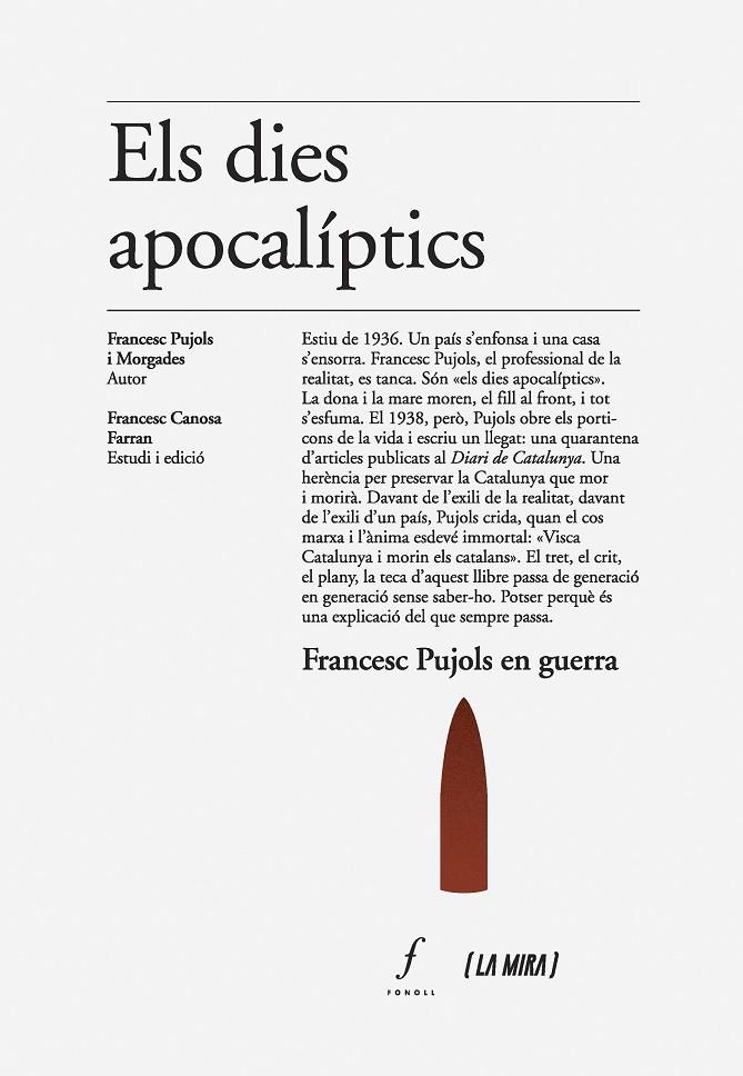 Els dies apocalíptics | 9788412536447 | Pujols Morgades, Francesc | Llibres.cat | Llibreria online en català | La Impossible Llibreters Barcelona