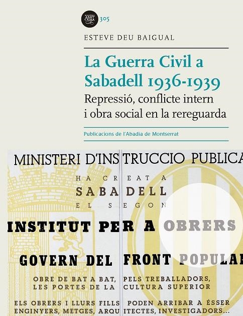 La guerra civil a Sabadell 1936-1939 | 9788498839852 | Deu Baigual, Esteve | Llibres.cat | Llibreria online en català | La Impossible Llibreters Barcelona