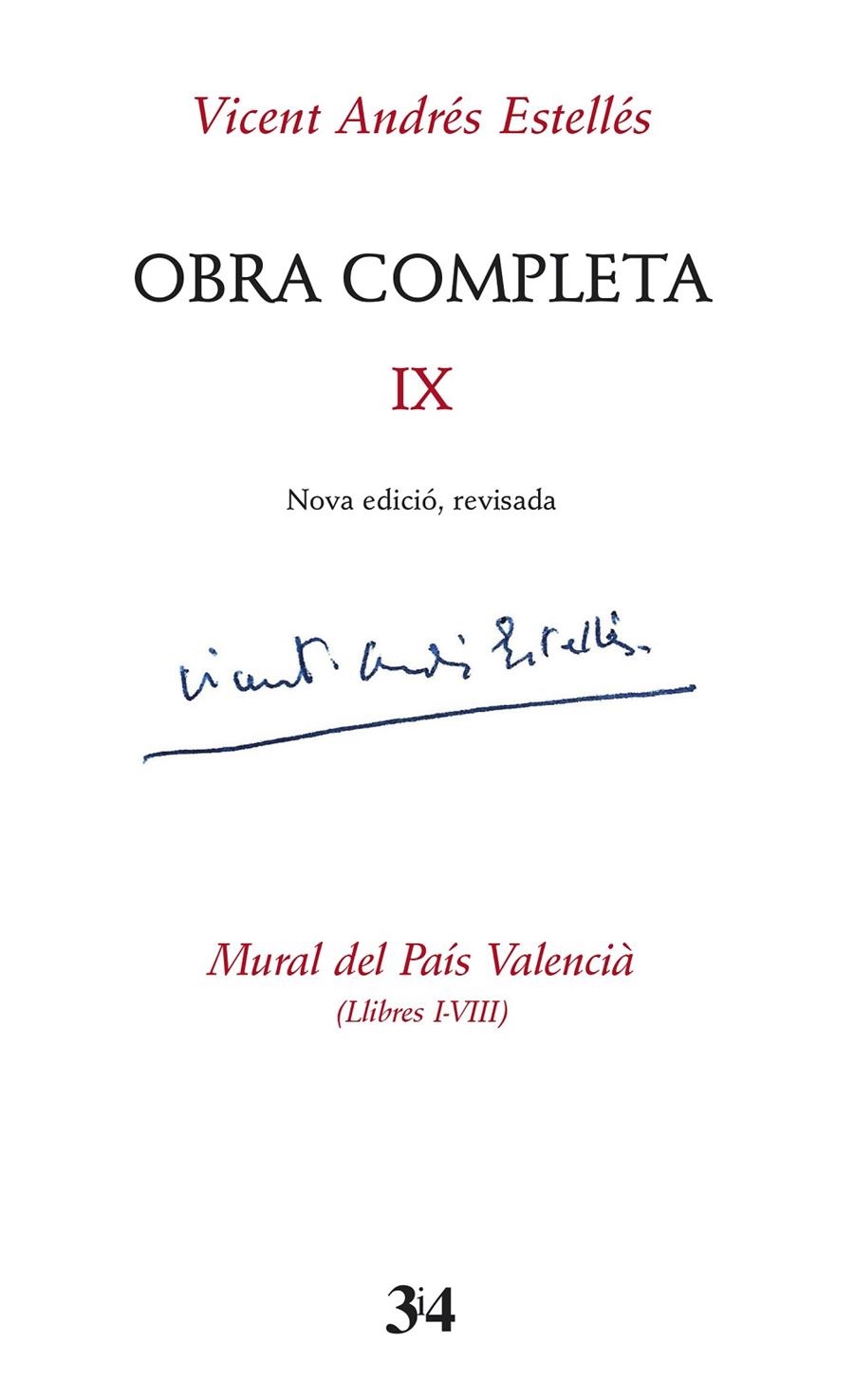 OBRA COMPLETA IX VICENT ANDRÉS ESTELLÉS | 9788417469580 | Andrés Estellés, Vicent | Llibres.cat | Llibreria online en català | La Impossible Llibreters Barcelona