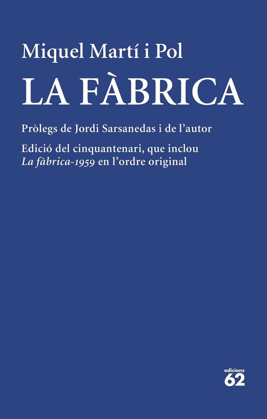 La fàbrica | 9788429780543 | Martí I Pol, Miquel | Llibres.cat | Llibreria online en català | La Impossible Llibreters Barcelona