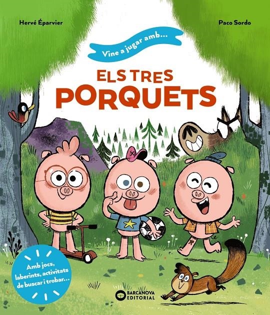 Vine a jugar amb els tres porquets | 9788448959739 | Éparvier, Hervé | Llibres.cat | Llibreria online en català | La Impossible Llibreters Barcelona