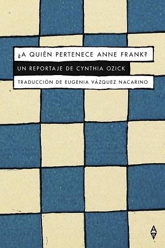 A QUIEN PERTENECE ANNE FRANK | 9788412645705 | OZICK, CYNTHIA | Llibres.cat | Llibreria online en català | La Impossible Llibreters Barcelona