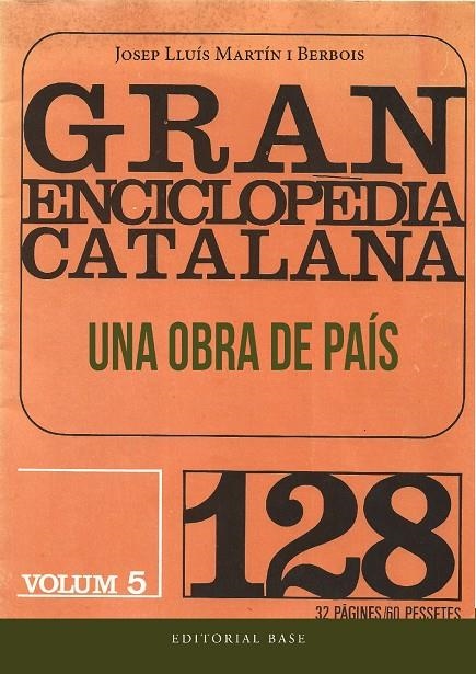 Gran Enciclopèdia Catalana. Una obra de país | 9788419007544 | Martín i Berbois, Josep Lluís | Llibres.cat | Llibreria online en català | La Impossible Llibreters Barcelona