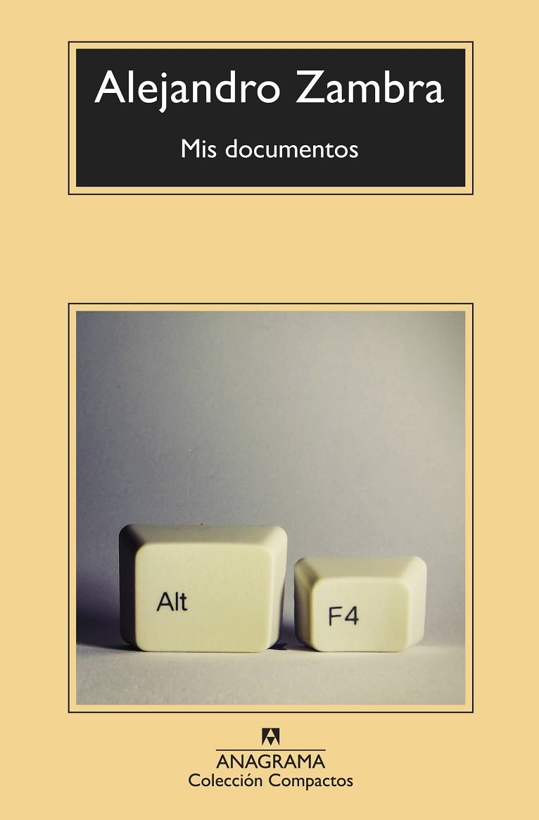 Mis documentos | 9788433960252 | Zambra, Alejandro | Llibres.cat | Llibreria online en català | La Impossible Llibreters Barcelona