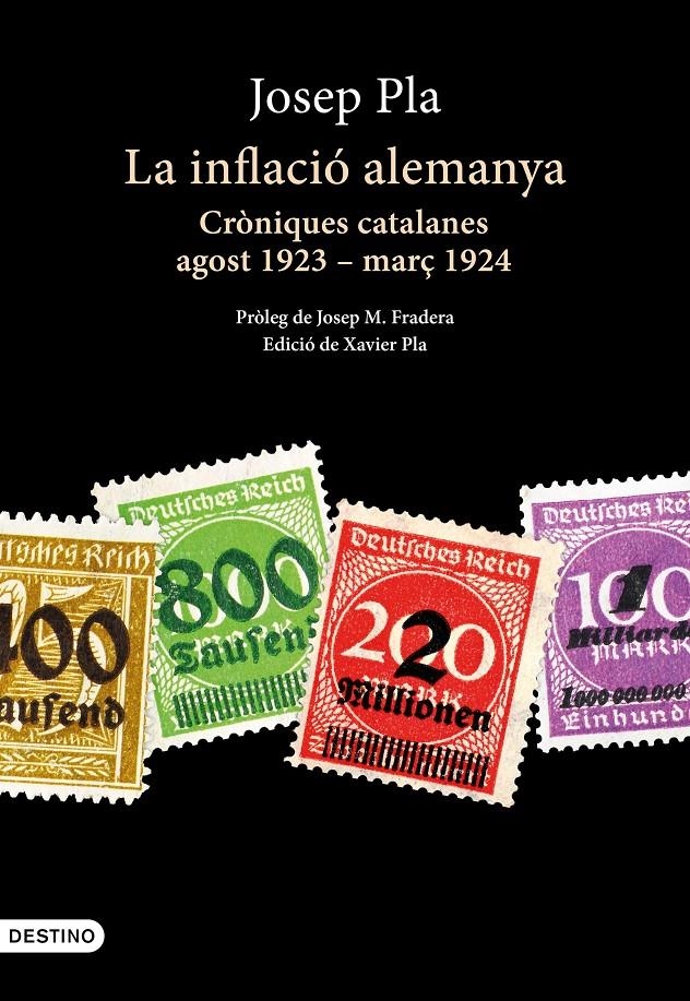 La inflació alemanya | 9788419734051 | Pla, Josep | Llibres.cat | Llibreria online en català | La Impossible Llibreters Barcelona