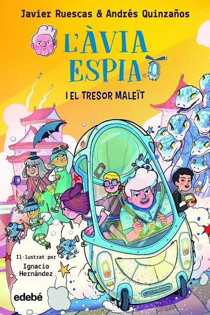 Lavia espia i el tresor maleït | 9788468368283 | Ruescas Sánchez, Javier / Quinzaños Gutierrez, Andrés | Llibres.cat | Llibreria online en català | La Impossible Llibreters Barcelona