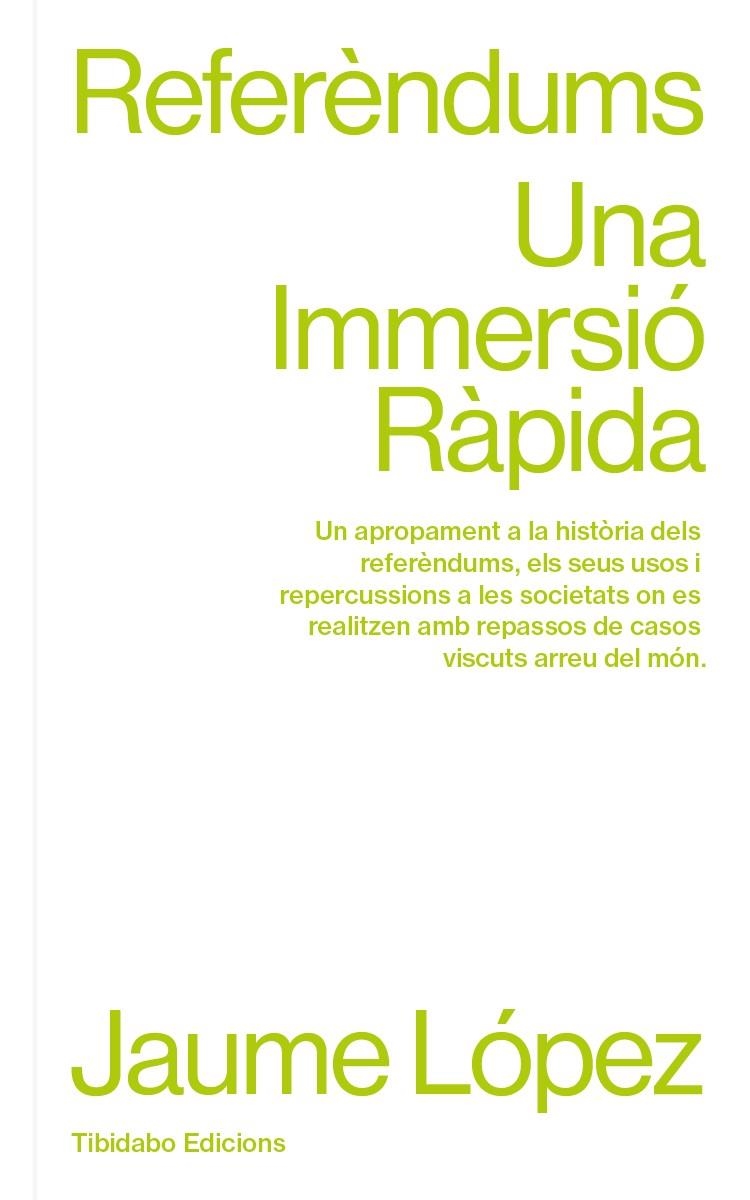 Referèndums | 9788410013049 | López Hernández, Jaume | Llibres.cat | Llibreria online en català | La Impossible Llibreters Barcelona