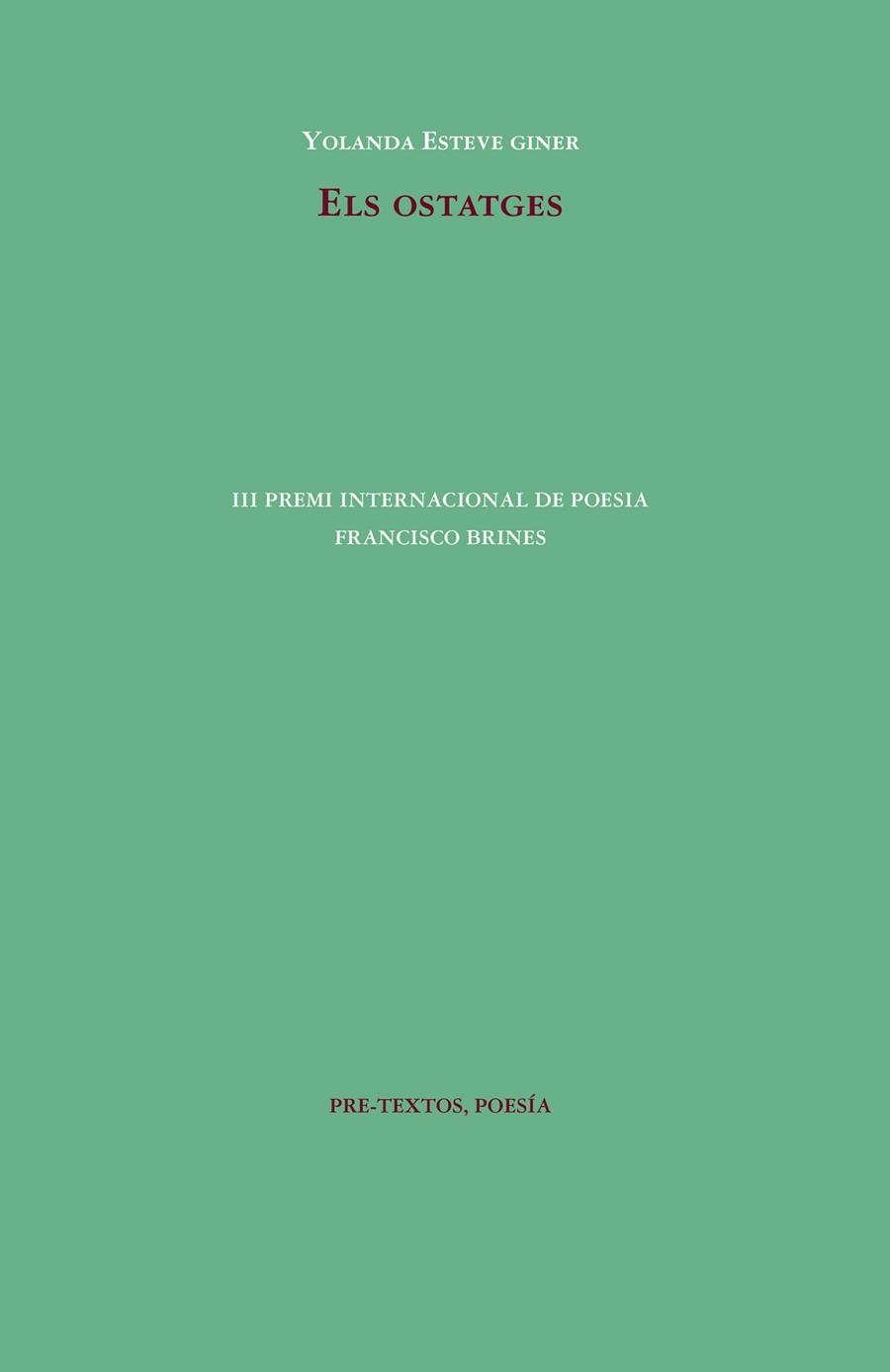 Els ostatges | 9788419633590 | Esteve Giner, Yolanda | Llibres.cat | Llibreria online en català | La Impossible Llibreters Barcelona