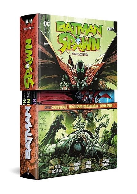 Batman/Spawn: Trilogía | 9788419678386 | Grant, Alan/Dixon, Chuck/Moench, Doug/Miller, Frank | Llibres.cat | Llibreria online en català | La Impossible Llibreters Barcelona