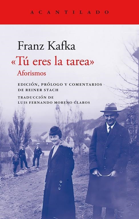 "Tú eres la tarea" | 9788419036858 | Kafka, Franz | Llibres.cat | Llibreria online en català | La Impossible Llibreters Barcelona