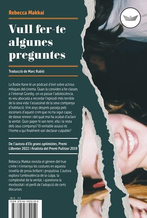 Vull fer-te algunes preguntes | 9788419332585 | Makkai, Rebecca | Llibres.cat | Llibreria online en català | La Impossible Llibreters Barcelona