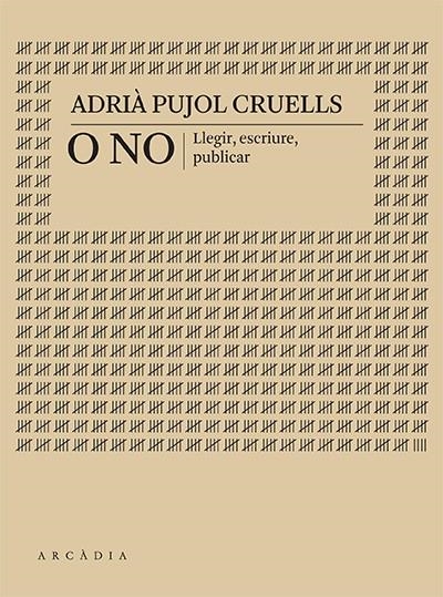 O no | 9788412745733 | Pujol Cruells, Adrià | Llibres.cat | Llibreria online en català | La Impossible Llibreters Barcelona