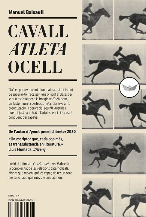 Cavall, atleta, ocell | 9788419332691 | Baixauli, Manuel | Llibres.cat | Llibreria online en català | La Impossible Llibreters Barcelona