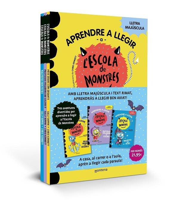 Aprendre a llegir a l'Escola de Monstres - Pack amb els llibres 4, 5 i 6 | 9788410298675 | Rippin, Sally | Llibres.cat | Llibreria online en català | La Impossible Llibreters Barcelona