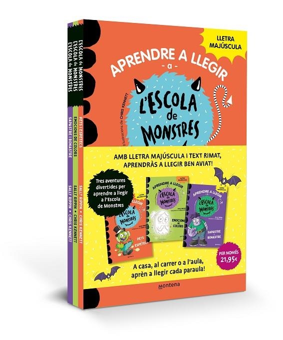 Aprendre a llegir a l'Escola de Monstres - Pack amb els llibres 7, 8 i 9 | 9788410298699 | Rippin, Sally | Llibres.cat | Llibreria online en català | La Impossible Llibreters Barcelona