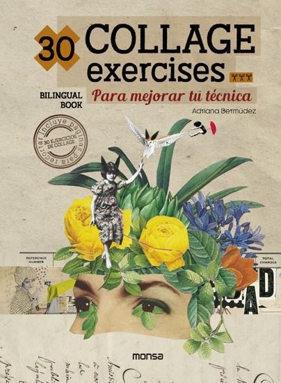 30 COLLAGE EXERCISES | 9788417557768 | Adriana Bermúdez | Llibres.cat | Llibreria online en català | La Impossible Llibreters Barcelona