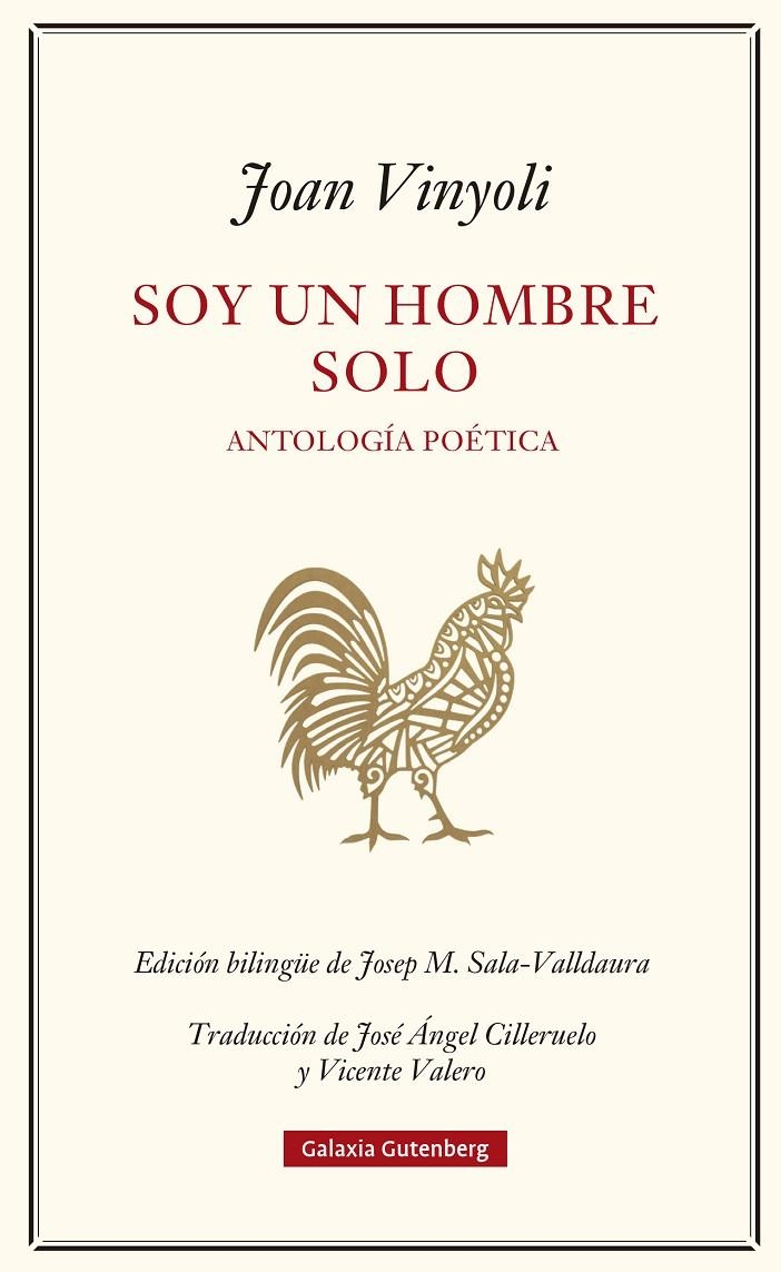 Soy un hombre solo | 9788419738769 | Vinyoli, Joan | Llibres.cat | Llibreria online en català | La Impossible Llibreters Barcelona