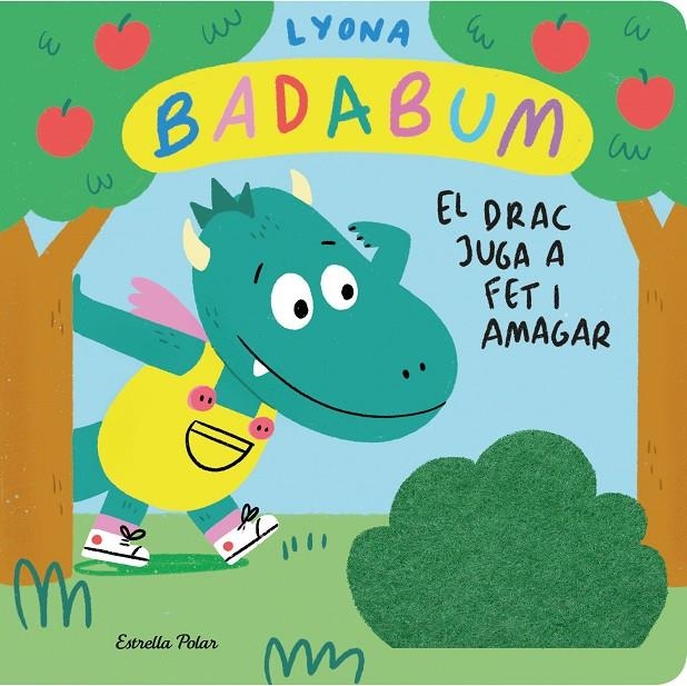 BADABUM. El drac juga a fet i amagar. Llibre amb solapes de roba | 9788413896489 | Lyona | Llibres.cat | Llibreria online en català | La Impossible Llibreters Barcelona