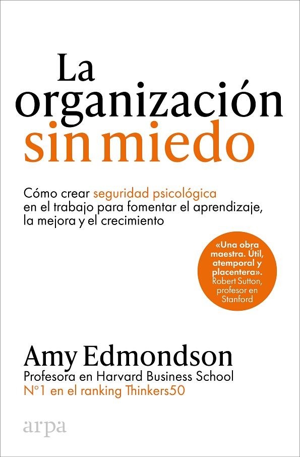 La organización sin miedo | 9788410313187 | Edmondson, Amy | Llibres.cat | Llibreria online en català | La Impossible Llibreters Barcelona