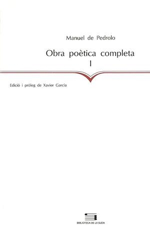 Obra poètica completa, I | 9788479353643 | de Pedrolo, Manuel | Llibres.cat | Llibreria online en català | La Impossible Llibreters Barcelona