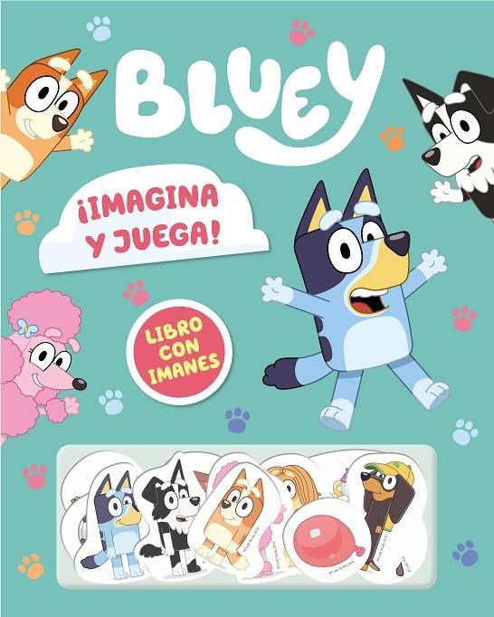 Bluey. Libro juguete - ¡Imagina y juega! Libro con imanes | 9788448869113 | Bluey | Llibres.cat | Llibreria online en català | La Impossible Llibreters Barcelona