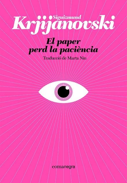 El paper perd la paciència | 9788410161214 | Krjijanovski, Siguizmund | Llibres.cat | Llibreria online en català | La Impossible Llibreters Barcelona