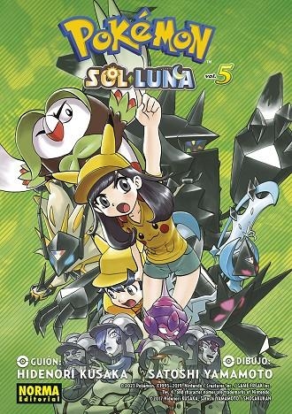 POKEMON SOL Y LUNA 05 | 9788467961980 | KUSAKA, HIDENORI/YAMAMOTO, SATOSHI | Llibres.cat | Llibreria online en català | La Impossible Llibreters Barcelona