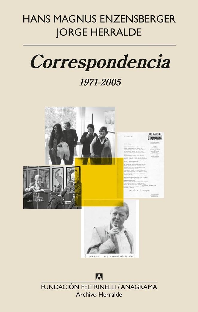 Correspondencia | 9788433919533 | Herralde Grau, Jorge/Enzensberger, Hans Magnus | Llibres.cat | Llibreria online en català | La Impossible Llibreters Barcelona