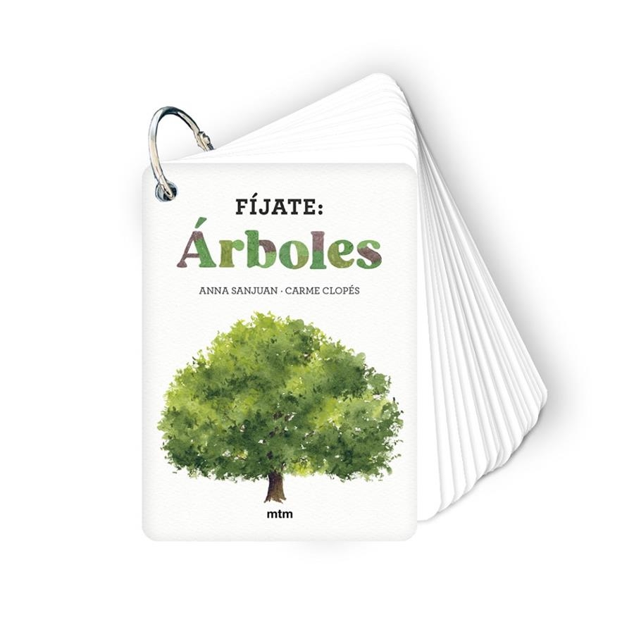 Fíjate: árboles | 9788417165888 | Sanjuan Llorens, Anna/Clopés, Carme | Llibres.cat | Llibreria online en català | La Impossible Llibreters Barcelona