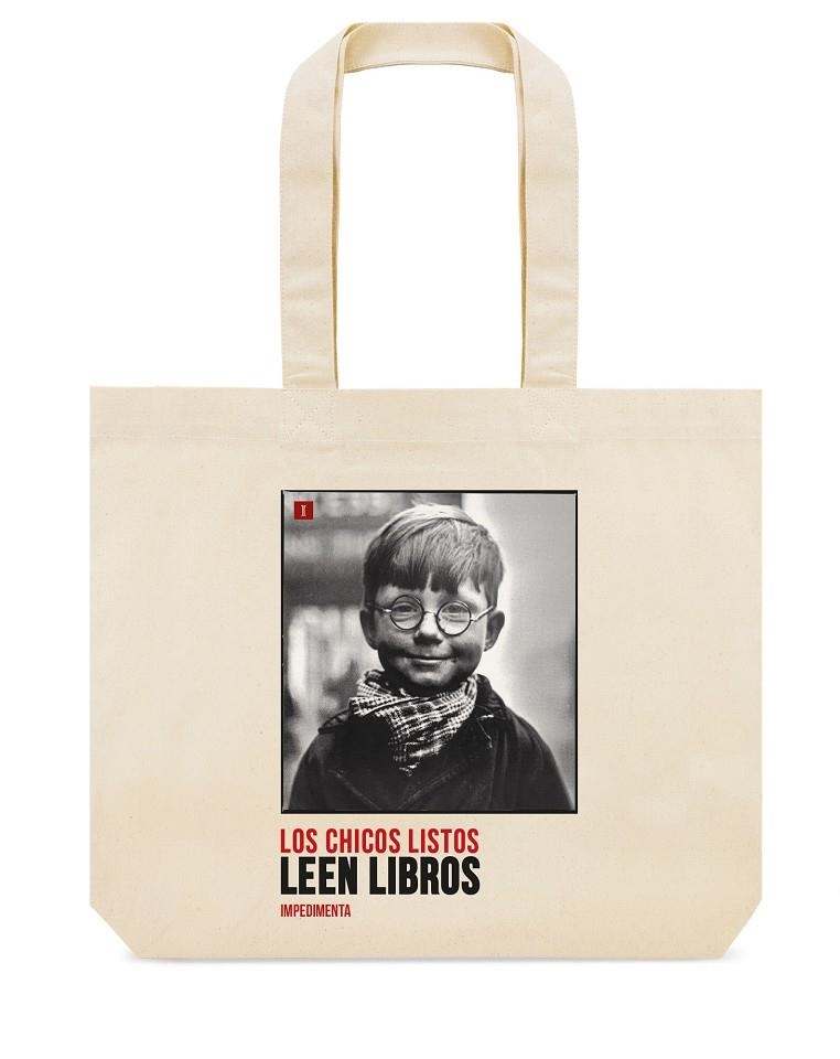 BOLSA DE TELA "LOS CHICOS LISTOS LEEN LIBROS" | 9788419581976 | AA.VV | Llibres.cat | Llibreria online en català | La Impossible Llibreters Barcelona