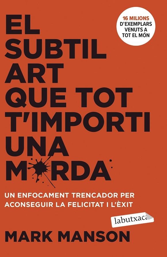 El subtil art que tot t'importi una merda | 9788419971616 | Manson, Mark | Llibres.cat | Llibreria online en català | La Impossible Llibreters Barcelona