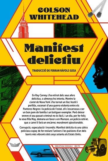 Manifest delictiu | 9788419332844 | Whitehead, Colson | Llibres.cat | Llibreria online en català | La Impossible Llibreters Barcelona